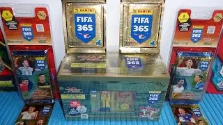 2017 Panini FIFA 365 Collectors Gift Box & Multipack 20 Bosters + Limited Edition & Special Cards