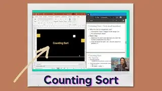 Counting Sort Tutorial in 2 Languages by Athena (Tagalog and English)