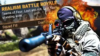 The *NEW* Realism Battle Royale Mode is TOO EASY! (Warzone High Kill Gameplay)