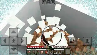 Minicraft da kardan adam adasında berat olmadan tahta topladım😕