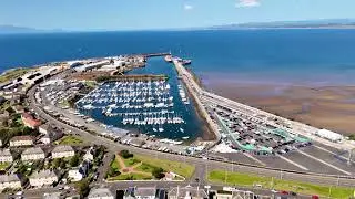Troon Beach & Harbour, 4k