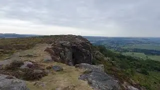 Baslow Edge Views - Peak District National Park #mountains #nature 