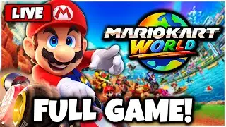 🔴 LIVE! How To Unlock Mirror Mode in Mario Kart World | Switch 2 Gameplay [All Tracks & Secrets]