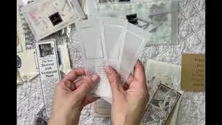 UNBOXING - R. Atelier April 2021 Subscription Box - Paper Ephemera, Stamps