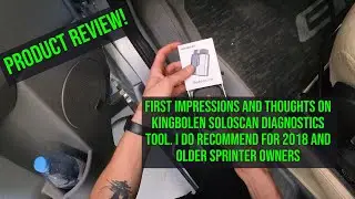 Первые впечатления от диагностики KingBolen SoloScan MB Sprinter