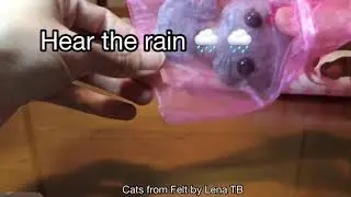 Felt Cat - Pocket Dolls | Gato de Fieltro | Gato de Feltro