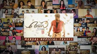 Mersal Teaser Mega Thala Mashup Reactions | Thalapathy Vijay | #DheerajReaction |