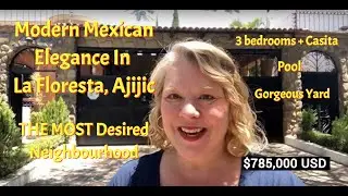 Modern Mexican Elegance In Gorgeous La Floresta, Ajijic