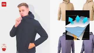 Xiaomi Youpin Aerogel Cold Suit Jacket Parka Windproof Waterproof Hooded Light Space.