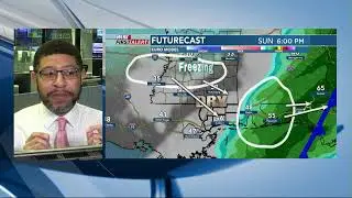 Waking Up with Wesley: Some showers ahead. Tracking when the next cold blast will arrive (1/22)