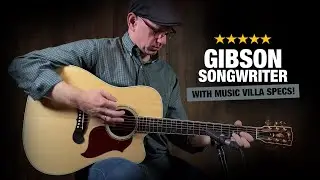 Gibson Songwriter EC with Acoustic Letter Upgrades!