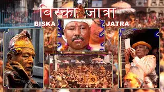 BISKET JATRA 2074...CARRING CHARIOTS FESTIVAL,Madhyapur THIMI...TONGUE -PIERCING CEREMONY,BODE