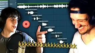 Fizemos uma Música Gravando Uma Palavra Por Vez...