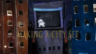 Making a Miniature City! For Stop motion Animation