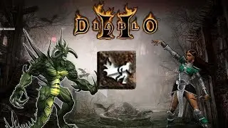 Diablo 2 - Blaze Sorceress vs Diablo in Nightmare | diablo2 the Fury Within