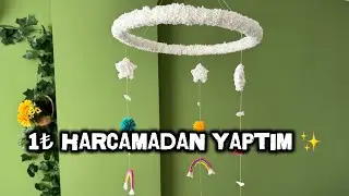 Bunu Satın Almayın! Evde Çok Ucuza Bebek Dönencesi Yaptım