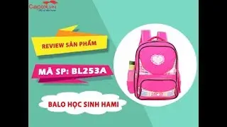 Balo học sinh tiểu học | Balo học sinh cấp 1 gi&aacute; rẻ | Balo chống g&ugrave; lưng | BL253A - CAPTOT.VN