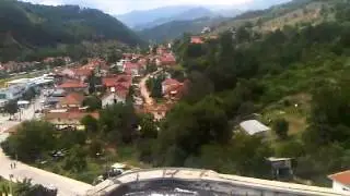 panoramic view from the tallest building in Makedonska Kamenica
