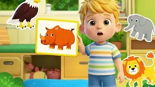 Guess the Animal Sound Game Song & Colorful Baa Baa Sheep | Interactive Learning Rhymes for Kids