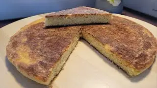 Moroccan harcha recipe. Samolina bread cake recipe.