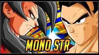 The BEST Mono Super STR Team Combo?! Dragon Ball Z Dokkan Battle: Ultimate Gohan & SSJ4 Goku