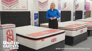 United Carpets | Eze 800 Pocket Pillow Top Mattress