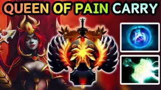 🔥 NEW PATCH 7.40 !!! QUEEN OF PAIN CARRY 0 DEAD STILL META ?! | DOTA 2 GAMEPLAY 🔥