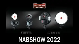 NABSHOW 2022  - Rotolight Neo 3 and Aeos 2