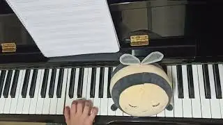 'Lady Bug' a song for piano preschoolers by Piano Comics performed by a 7 year old student