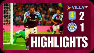 Leon Bailey Goal | Aston Villa vs Leicester 2-1 Highlights | Premier League 2024/25