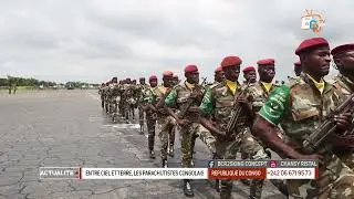 L'ARMEE CONGOLAISE ENTRE CIEL ET TERRE, LES PARACHUTISTES CONGOLAIS