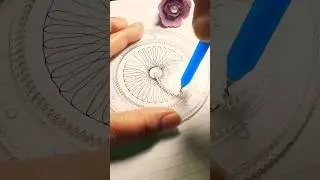 Beautiful spirograph art😍🥰 #shorts #subscribe #art #beautiful