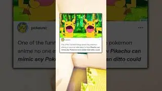 Pokemon Tumblr | Пикачу может подражать любому покемону