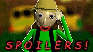 Baldi's Basics Plus V0.7 PRE-RELEASE SPOILERS!!