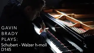 Schubert - Walzer h-moll D145 played by Concert Pianist Gavin Brady in 4K
