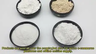 Industrial foundry fertilizer for coatings, khaki sodium bentonite for filling drilling mud