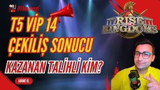 T5 HESAP &Ccedil;EKİLİŞ SONUCU A&Ccedil;IKLANIYOR KAZANAN ŞANSLI KİŞİ KİM?  |Rise Of Kingdoms