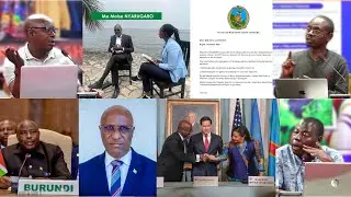 IMPUNGENGE Z’U RWANDA KU MASEZERANO Y’AMAHORO RWAGIRANYE NA RDC/NDIRAKOBUCA YAGIZWE PEREZIDA WA SENA