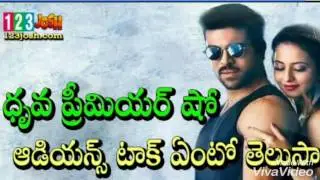 Dhruva Review/Public talk|Ram charan Anna fan's||DHRUVA DHRUVA