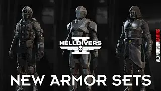 HELLDIVERS 2 Redacted Regiment Premium Warbond Armor Sets + New Superstore Set