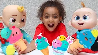 Ice Cream, Ice Cream Song | Leah's Play Time