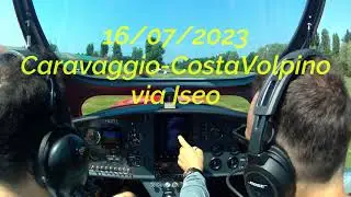 Caravaggio - to- CostaVolpino A/R volo panoramico e svago