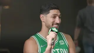 Enes Kanter FULL 2021 Celtics Media Day Interview