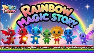 Rainbow Magic Story 🌈 | 7 Friends and Their Secret Powers | Learn Rainbow colors and what made them