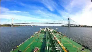 Houston To New York | Aframax Tanker |  Timelapse