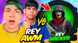 REY HACKER VS REY DEL AWM POR MI CUENTA DE FREE FIRE😱!!
