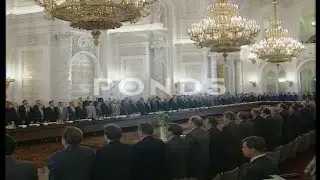 The New Construction Ceremony 28 April 1994 Russian Anthem Patriotic Song (Powerful Version)