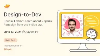 Zeplin's Redesign: An Interview w/Salih Berk, Product Designer @Zeplin! 🎨