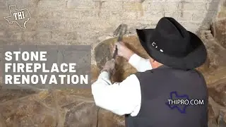 Stone Fireplace Renovation