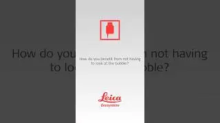 Leica AP20 AutoPole for Surveying - No need to check the bubble